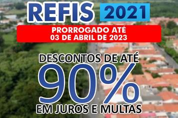 REFIS 2021 | Prorrogado
