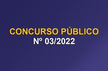 Concurso Público nº 03/2022