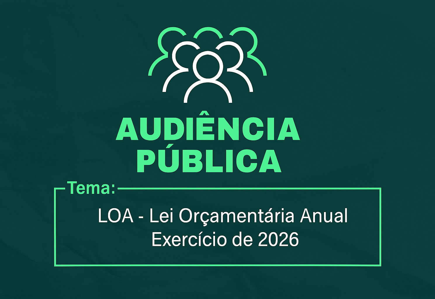 Audiência Pública