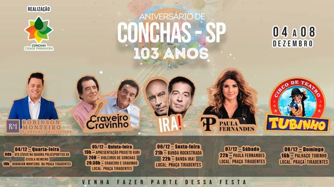 CONCHAS, 103 ANOS!