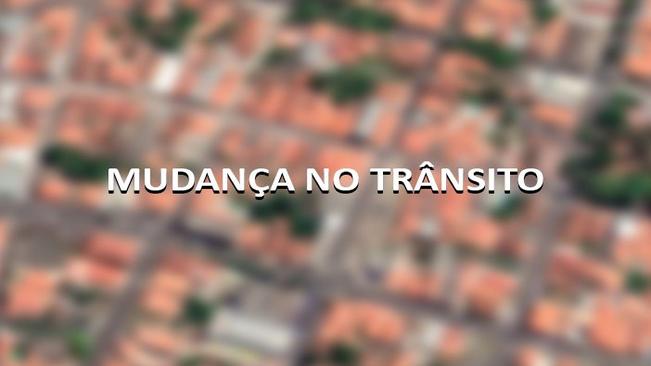 Mudança no trânsito