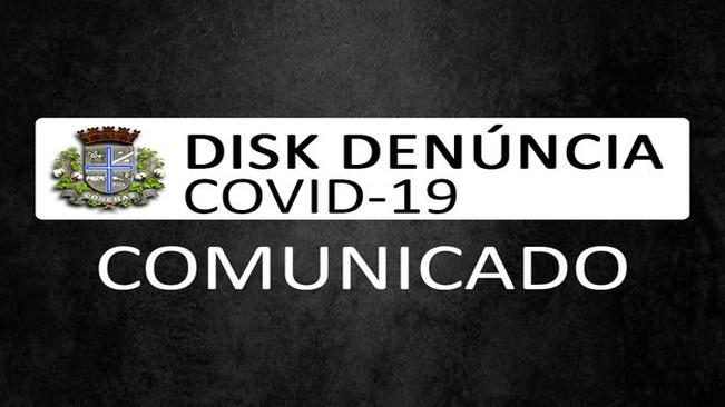 Denuncie aglomerações