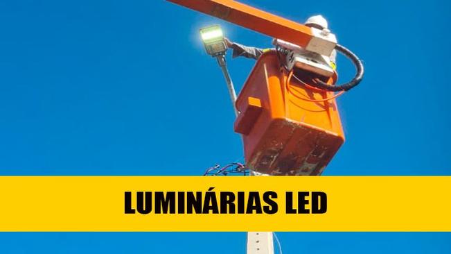 Novas luminárias LED