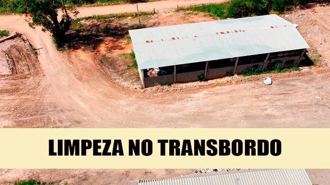 Limpeza no Transbordo Municipal